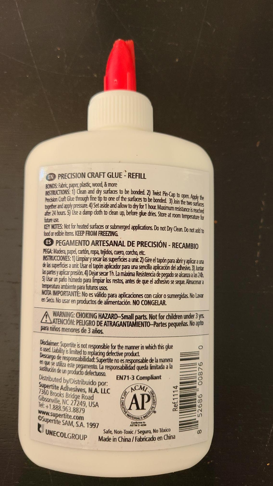 Ref 1114 Precision Tip Craft Glue Refill