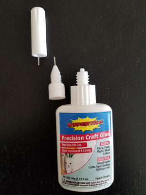 Precision Craft Glue  (60g/1.91fl oz) with Pin Cap, Ref. 1113