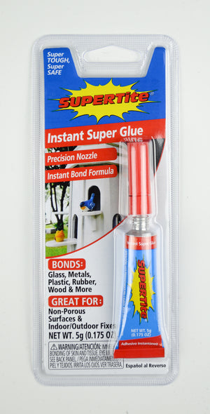 Ref-1002 Supertite Instant Super Glue- 5g (.175oz) - Tube