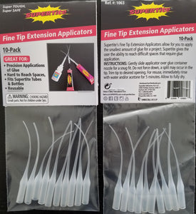 Ref-1063 10X Supertite Fine Tip Extension Applicator Tips - 1 bag
