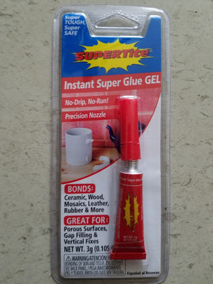 Ref-1008 Supertite Instant Super Glue -GEL- 3g (.105oz) Tube